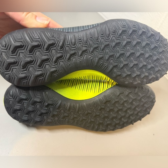 NIKE JR MERCURIALX VAPOR XI CR7 kids turf shoe seaweed - Picture 4 of 5